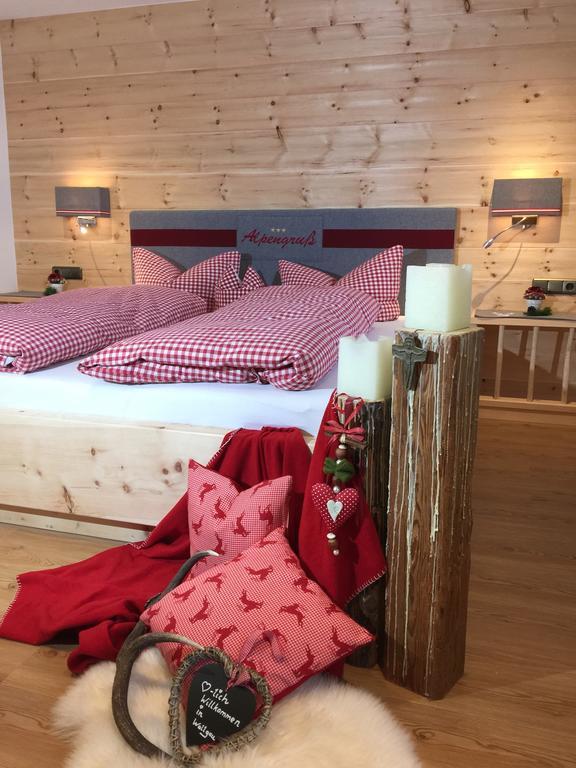 Gastehaus Alpengruss Hotel Wallgau Buitenkant foto