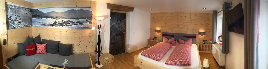 Gastehaus Alpengruss Hotel Wallgau Buitenkant foto