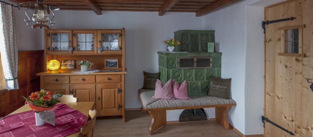 Gastehaus Alpengruss Hotel Wallgau Buitenkant foto