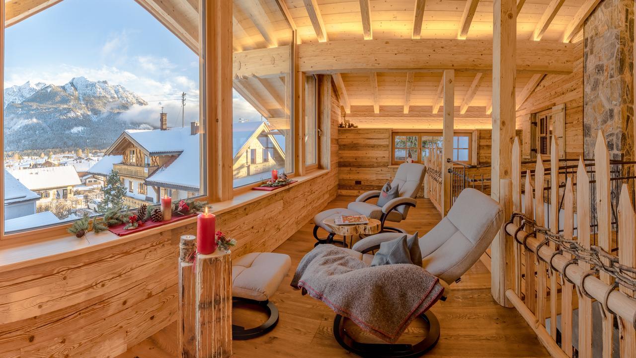 Gastehaus Alpengruss Hotel Wallgau Buitenkant foto