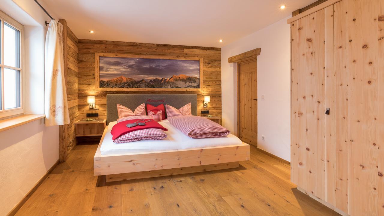 Gastehaus Alpengruss Hotel Wallgau Buitenkant foto